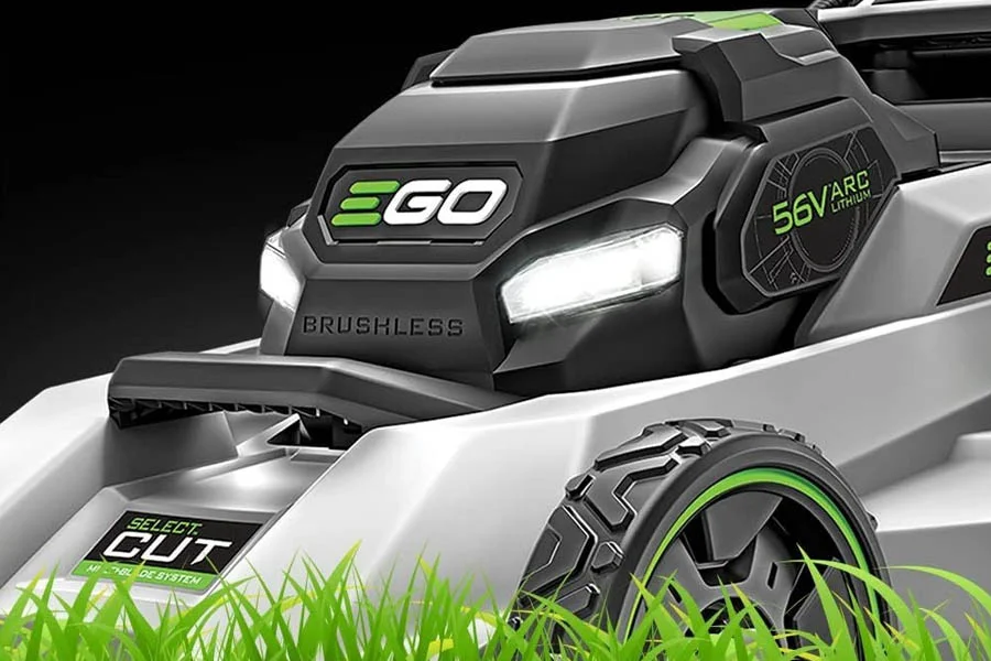 self propelled electric lawnmower